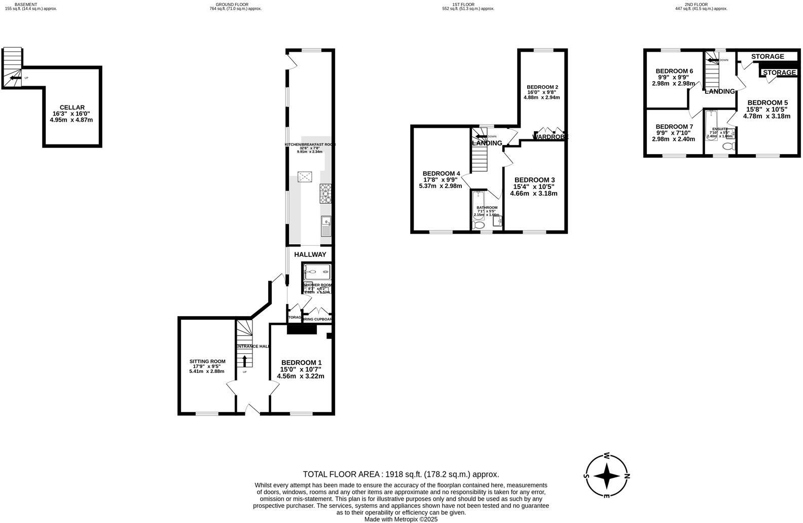 Fore Street, Seaton floorplan