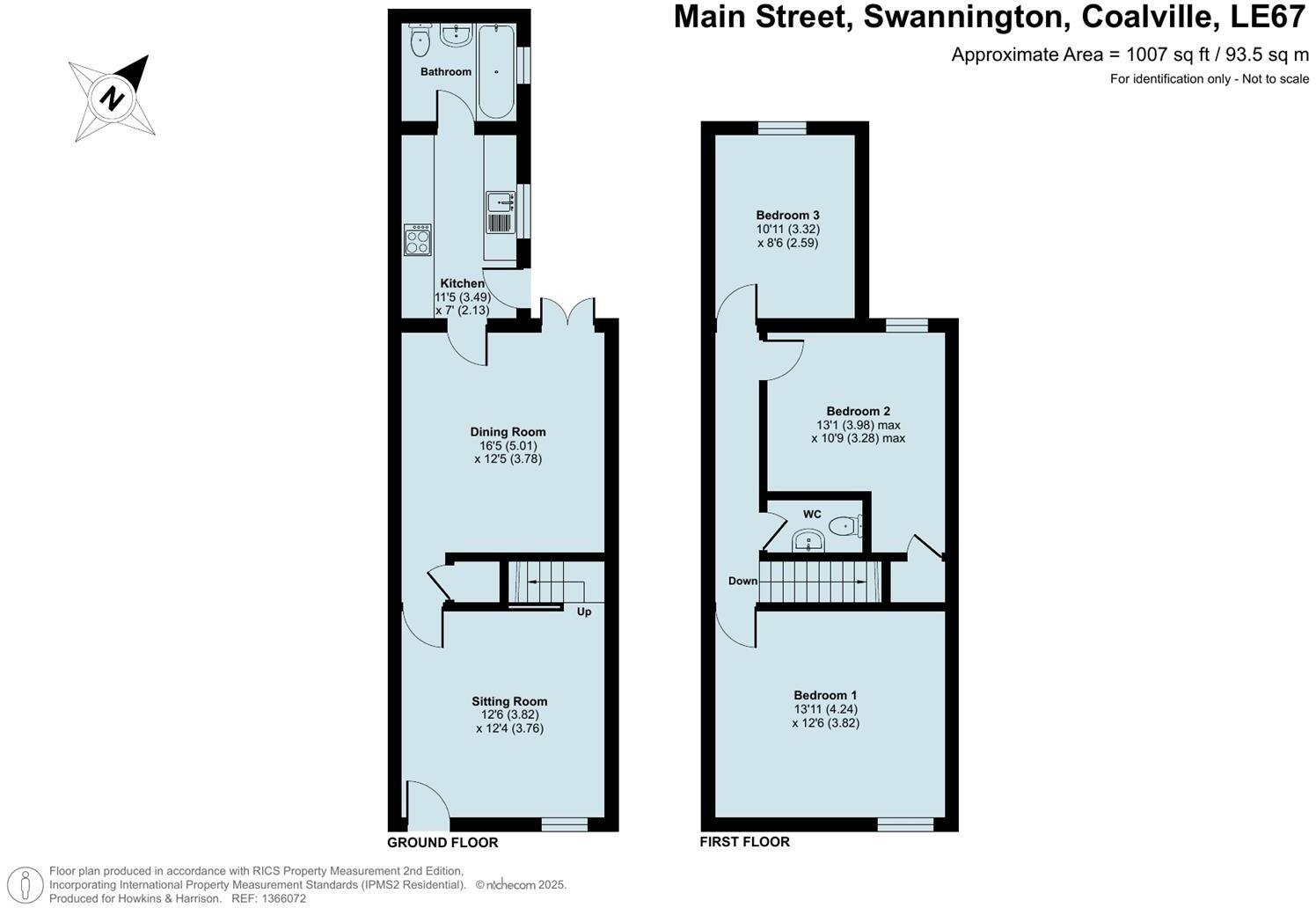 Main Street, Swannington, LE67 floorplan