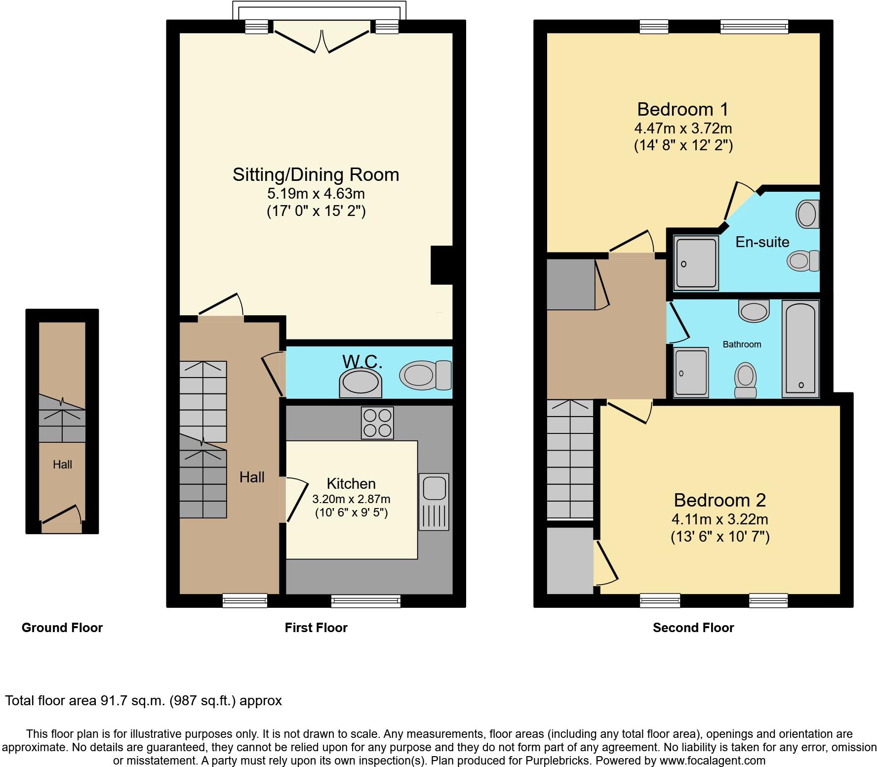 Bright Wire Crescent, Eastleigh, SO50 floorplan