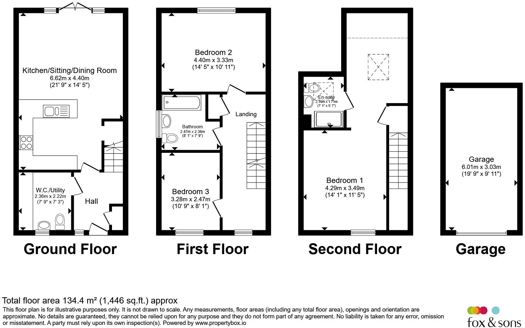 Avenue De Warenne, Hassocks floorplan