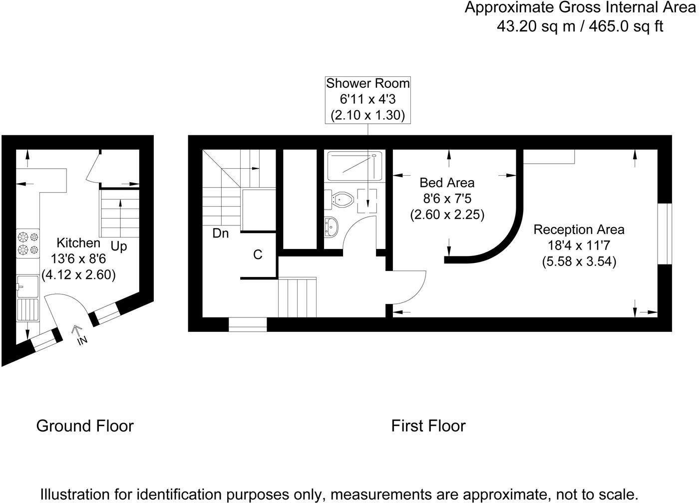 St. Georges Mews, Buntingford floorplan
