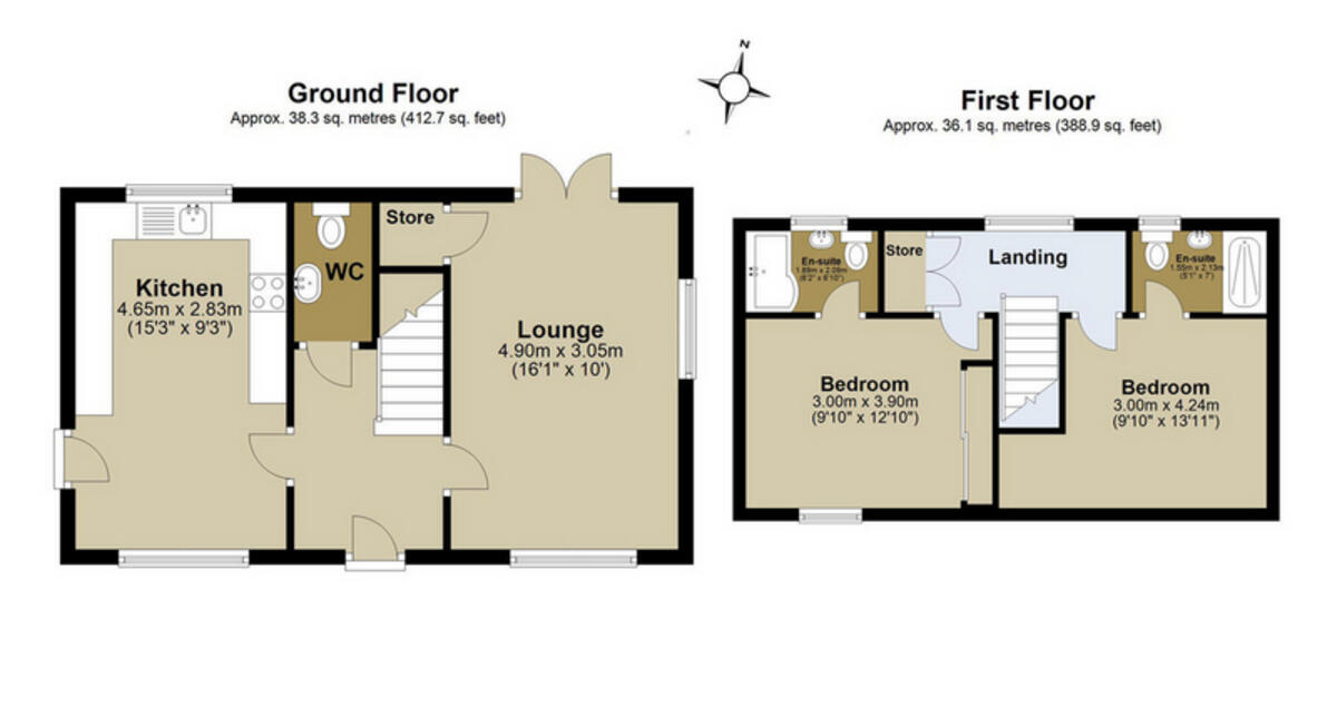 Condor Gate, Chelmsford, CM3 3 floorplan