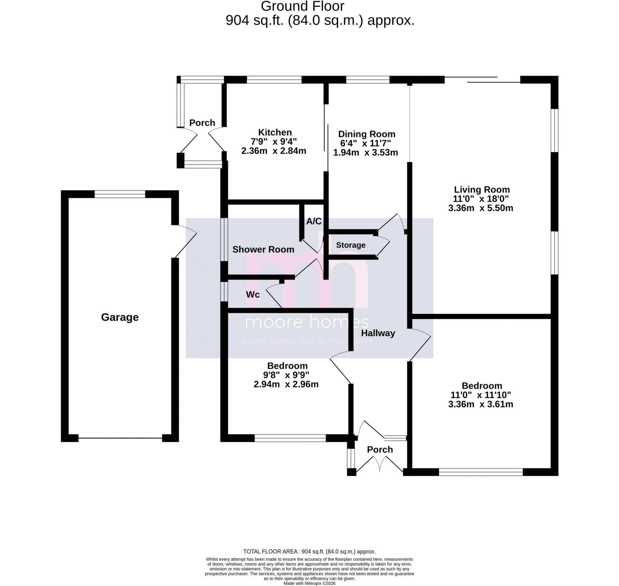 BURTON DRIVE, Poynton, SK12 1AA floorplan