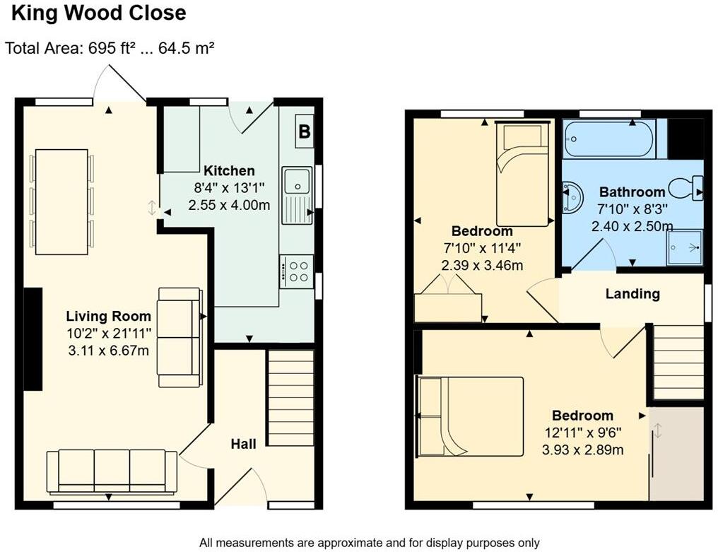 Kingwood Close, Penylan, Cardiff floorplan