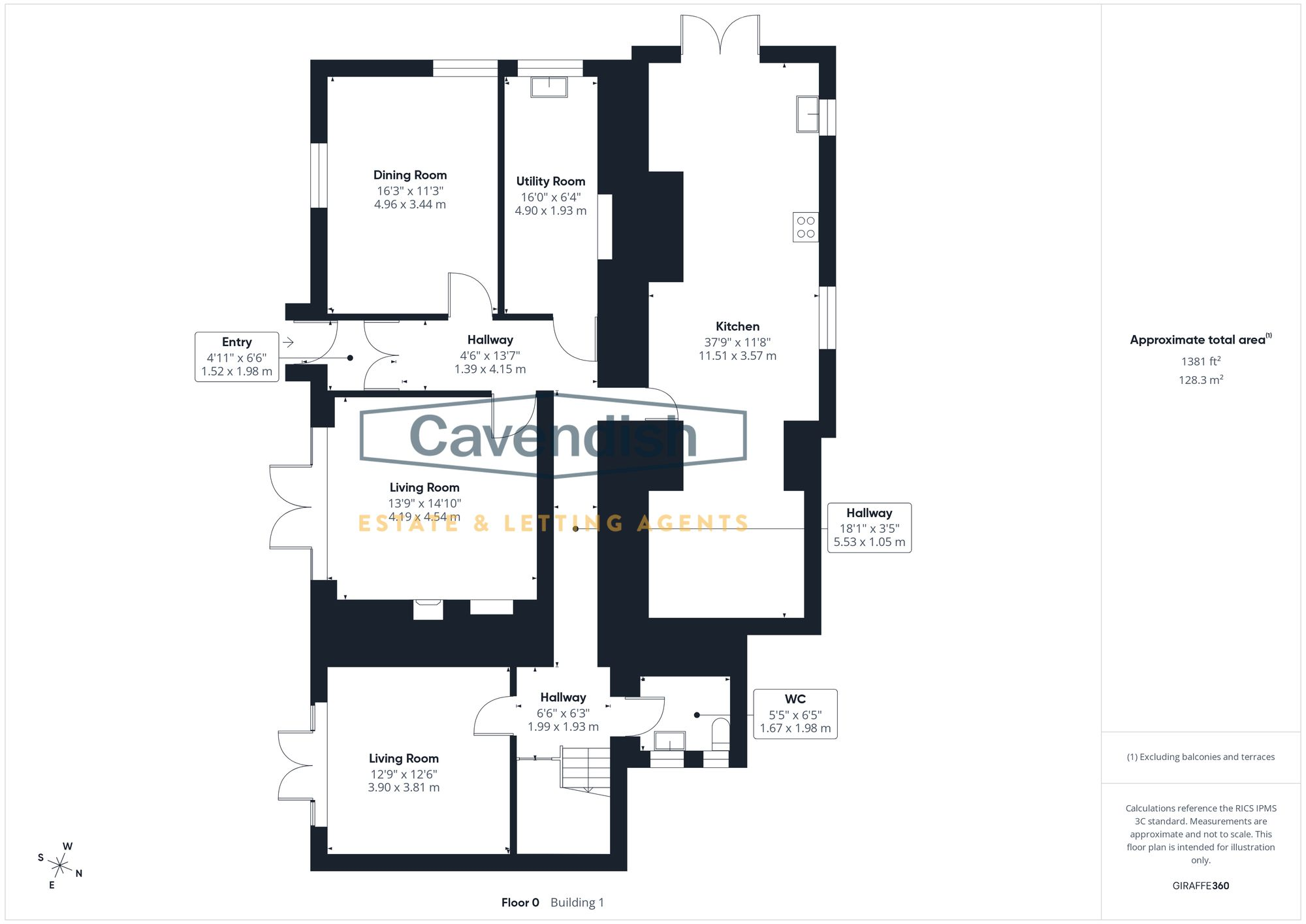 Holywell Road, Rhuallt, LL17 floorplan