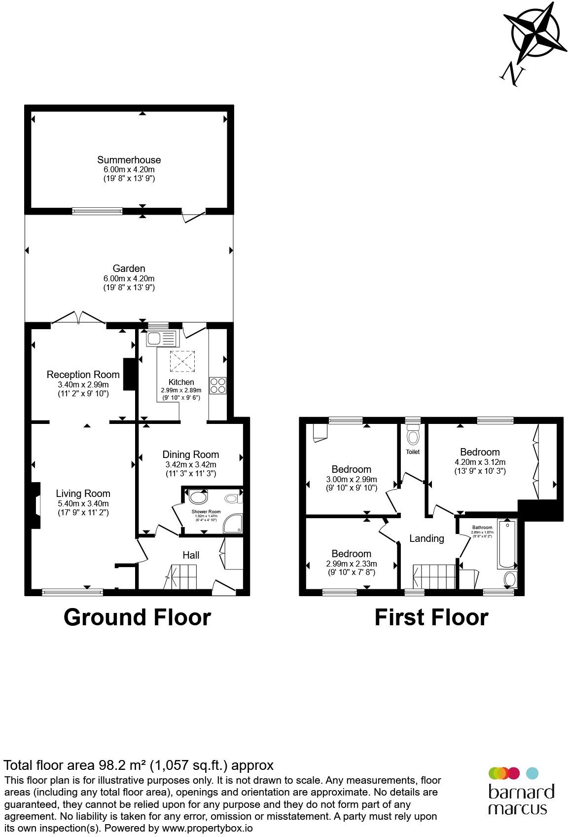 Jellicoe Road, London floorplan
