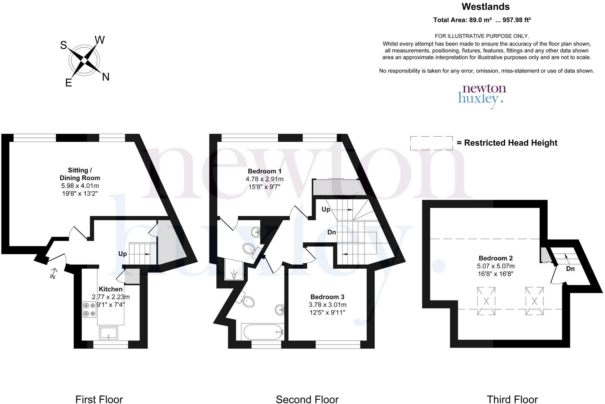 10 Westlands Court, Bridge Road, KT8 floorplan