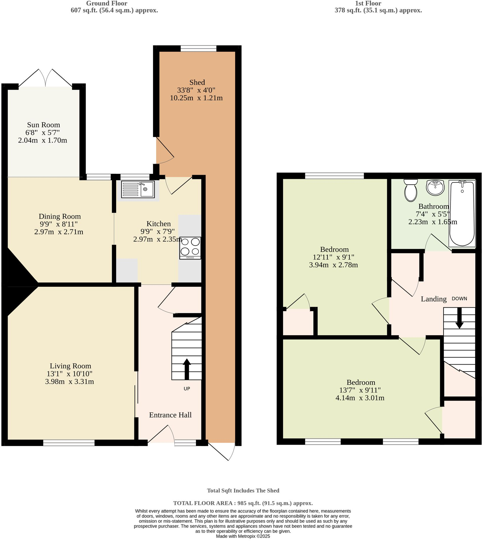Eastwood Avenue, Lowestoft floorplan