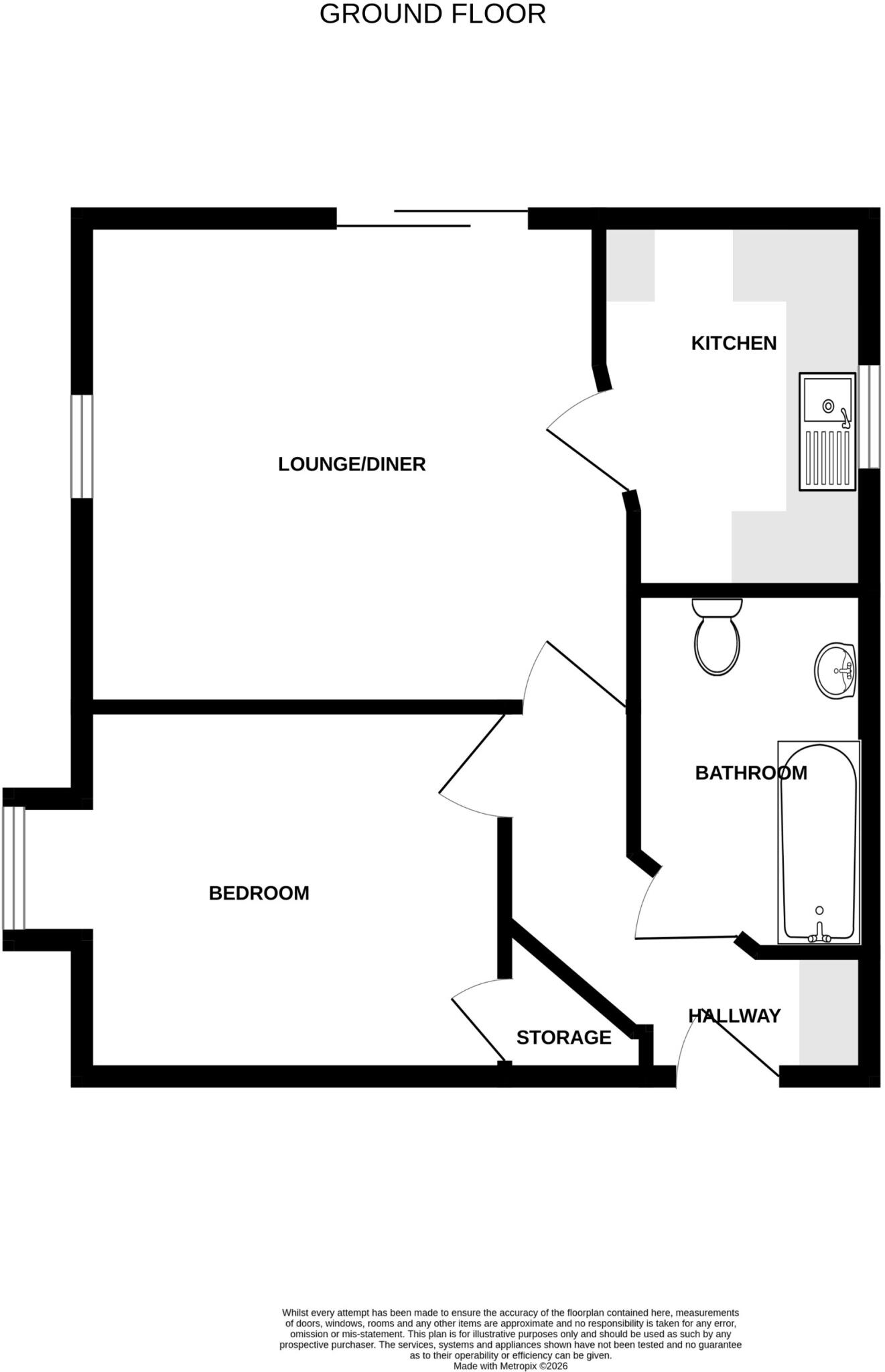 Coppice House, Donington Drive, Woodville, Swadlincote, Derbyshire, DE11 floorplan