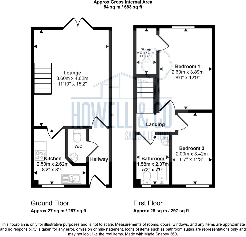 Edale Close, Warrington floorplan