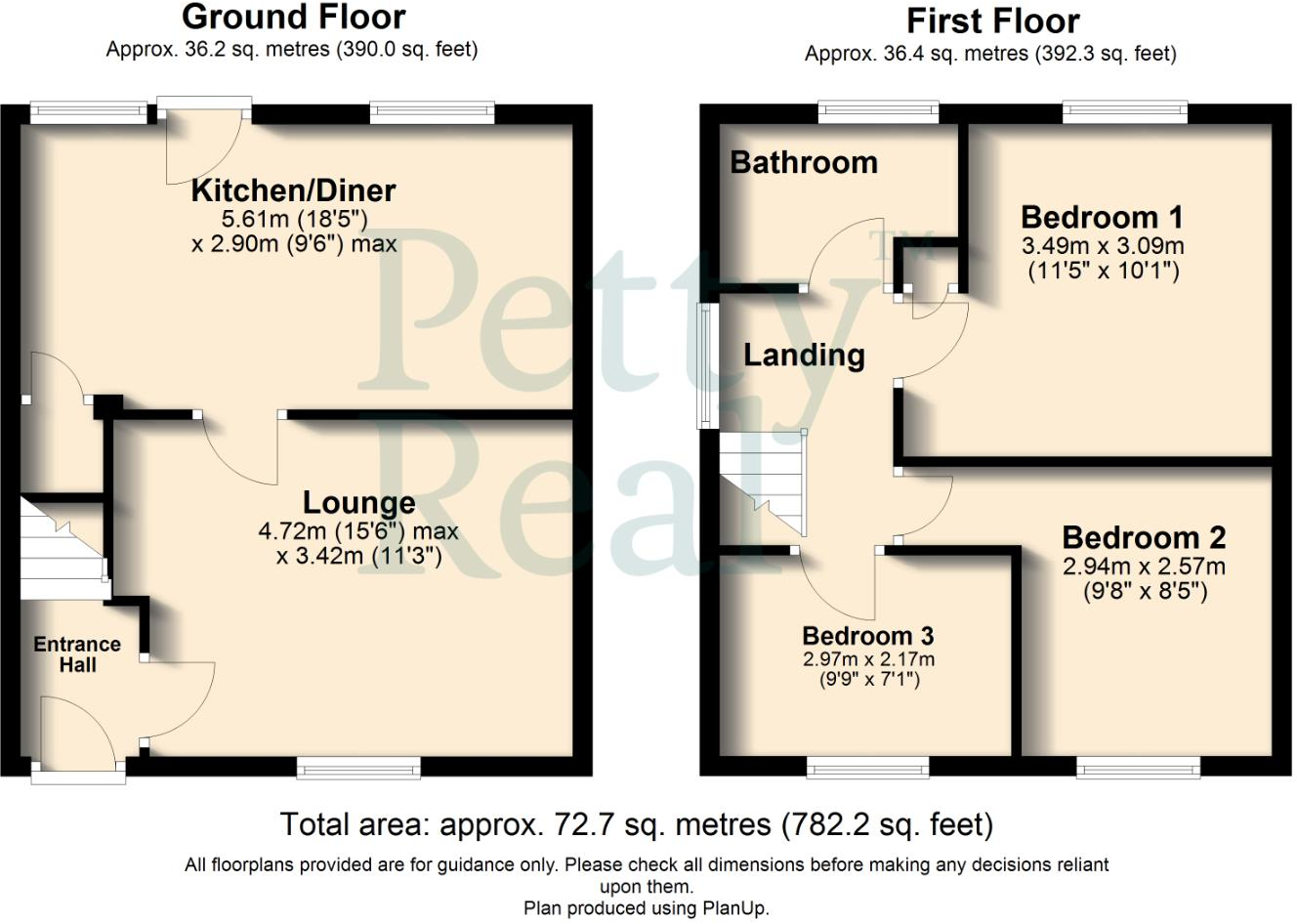 Temple Street, Colne floorplan