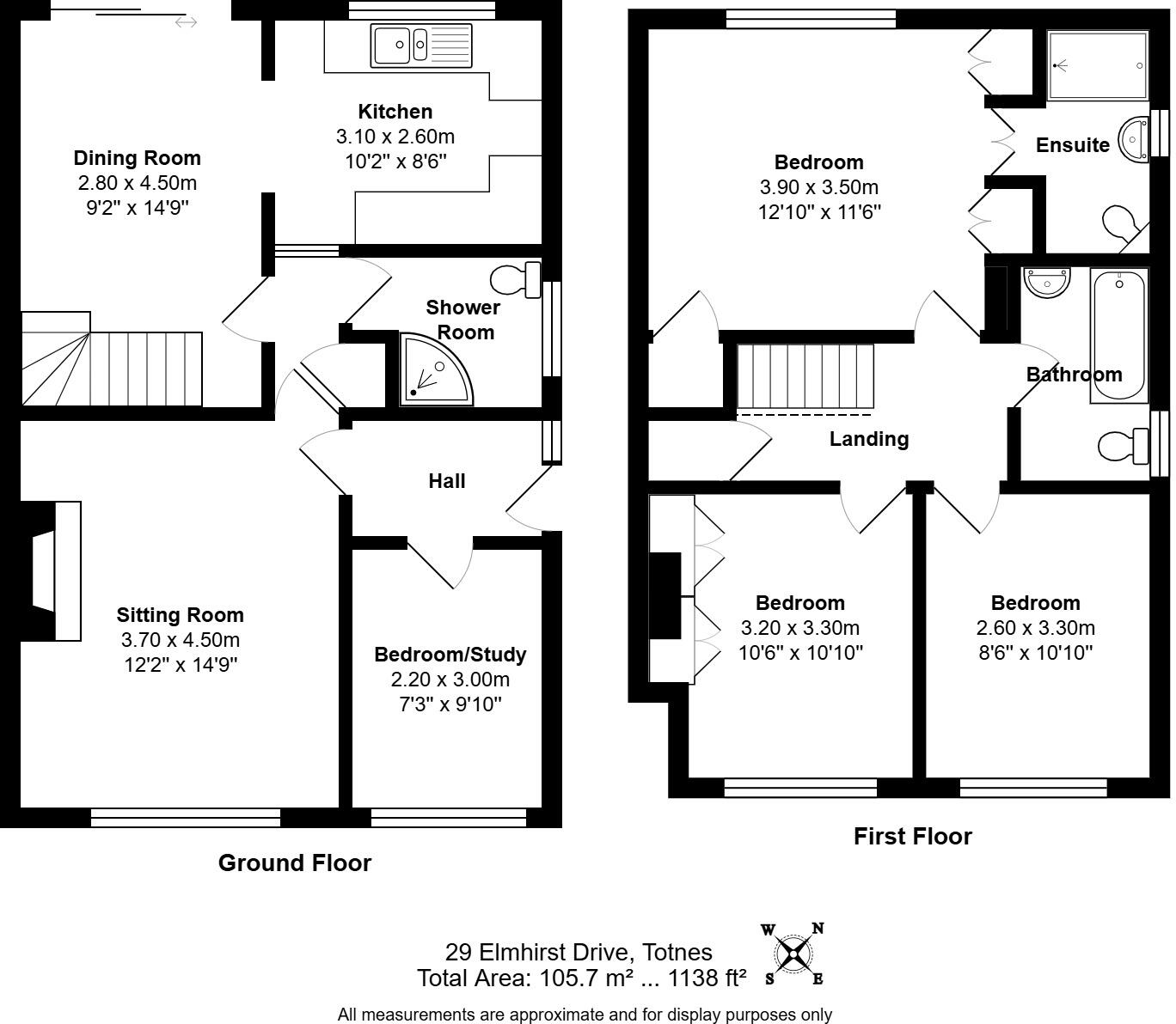Elmhirst Drive, Totnes floorplan