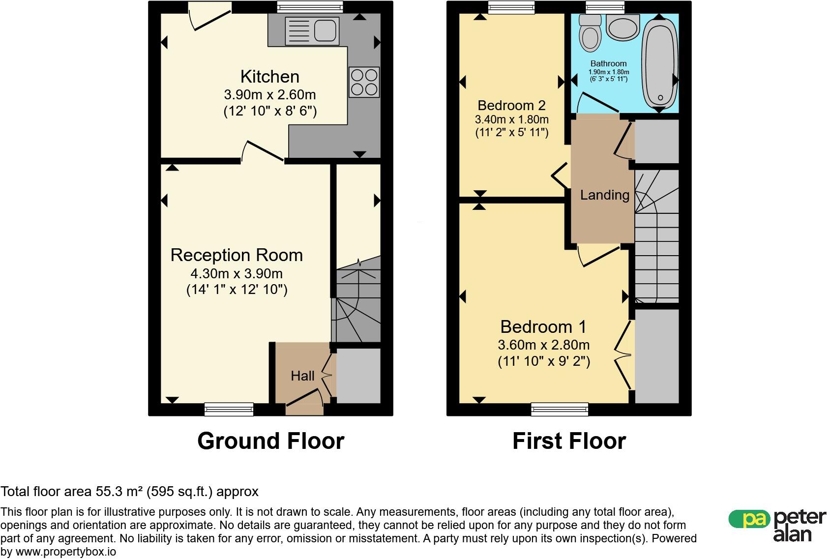St. Thomas Close, Brackla, Bridgend floorplan