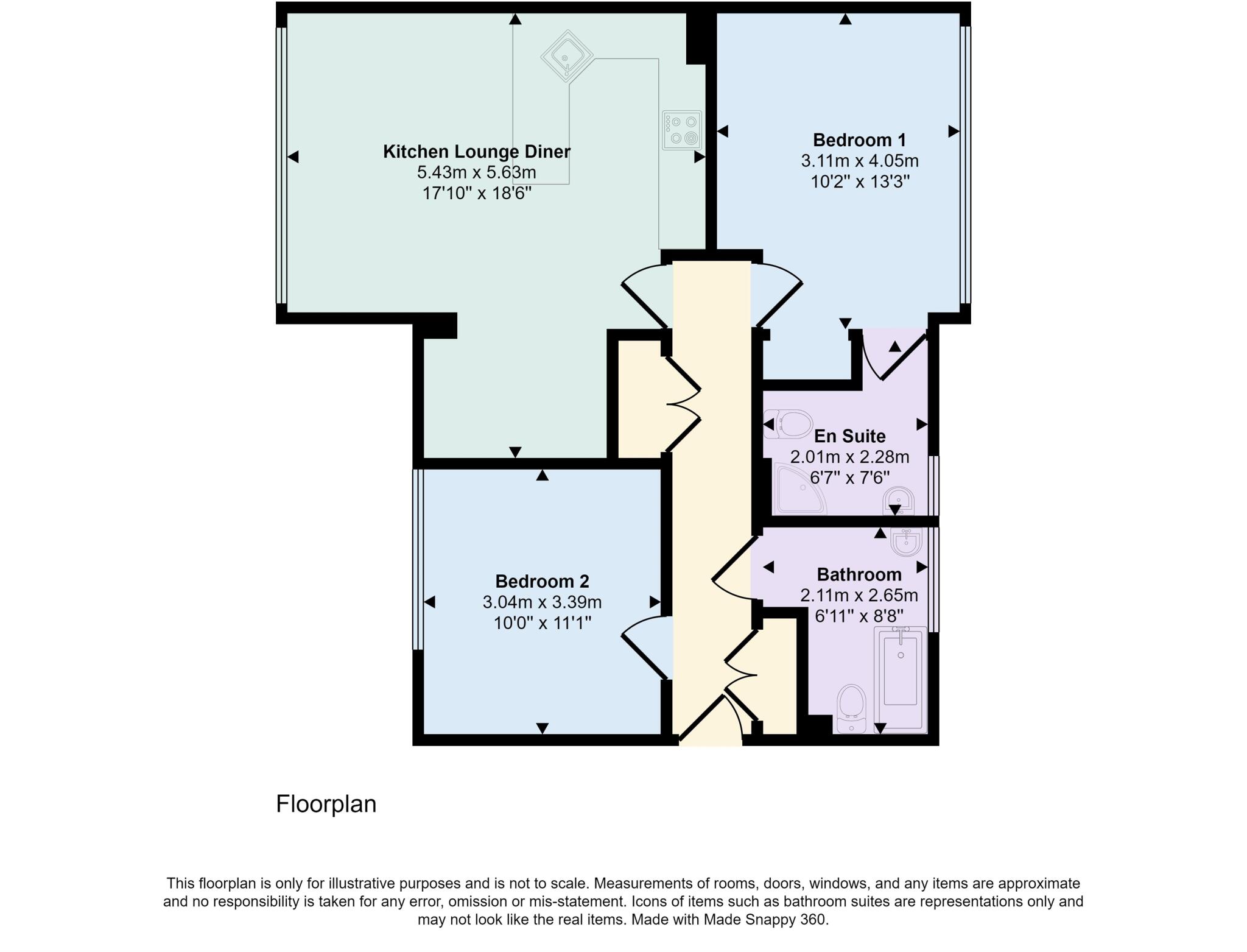 Bridport floorplan
