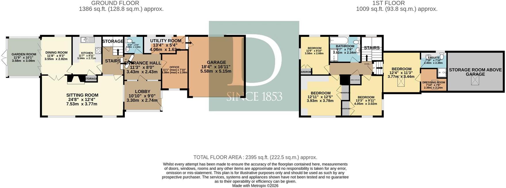 2, Nelson Way, Beccles floorplan