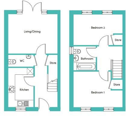 Daw Coss Road, Harrogate, HG2 floorplan