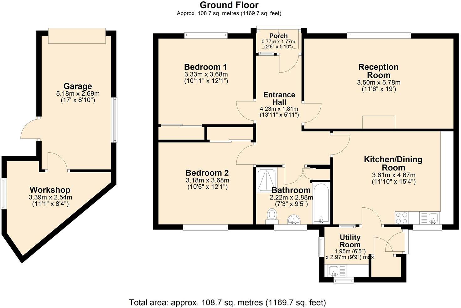 Vincent Crescent, Brampton, Chesterfield floorplan