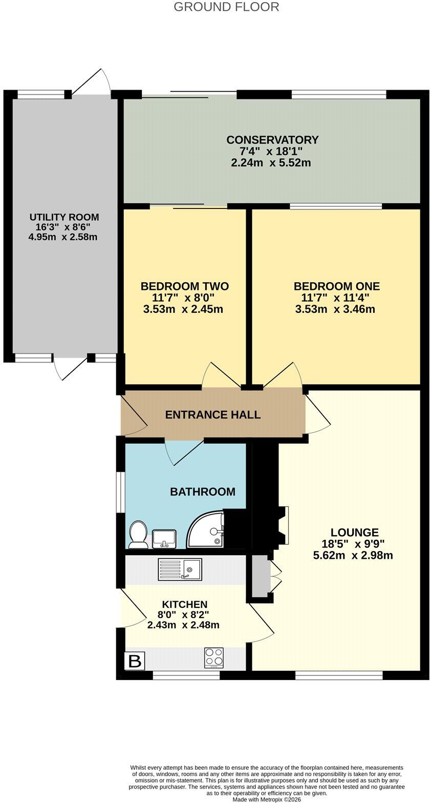 The Deansway, Kidderminster, Worcestershire, DY10 floorplan