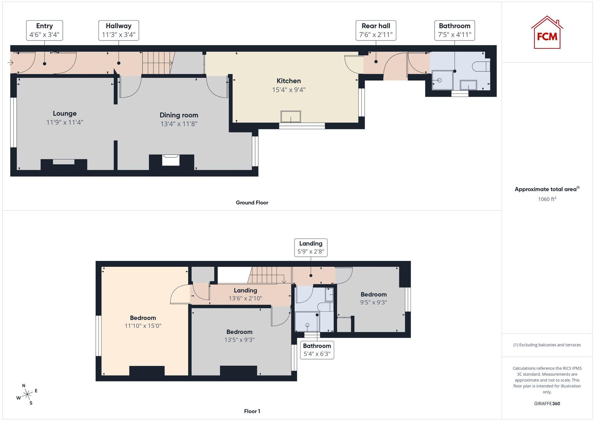 Corporation Road, Workington, CA14 floorplan