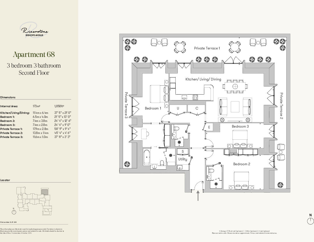 56 
The Bishops Avenue Hampstead
London 
N2 0BE floorplan