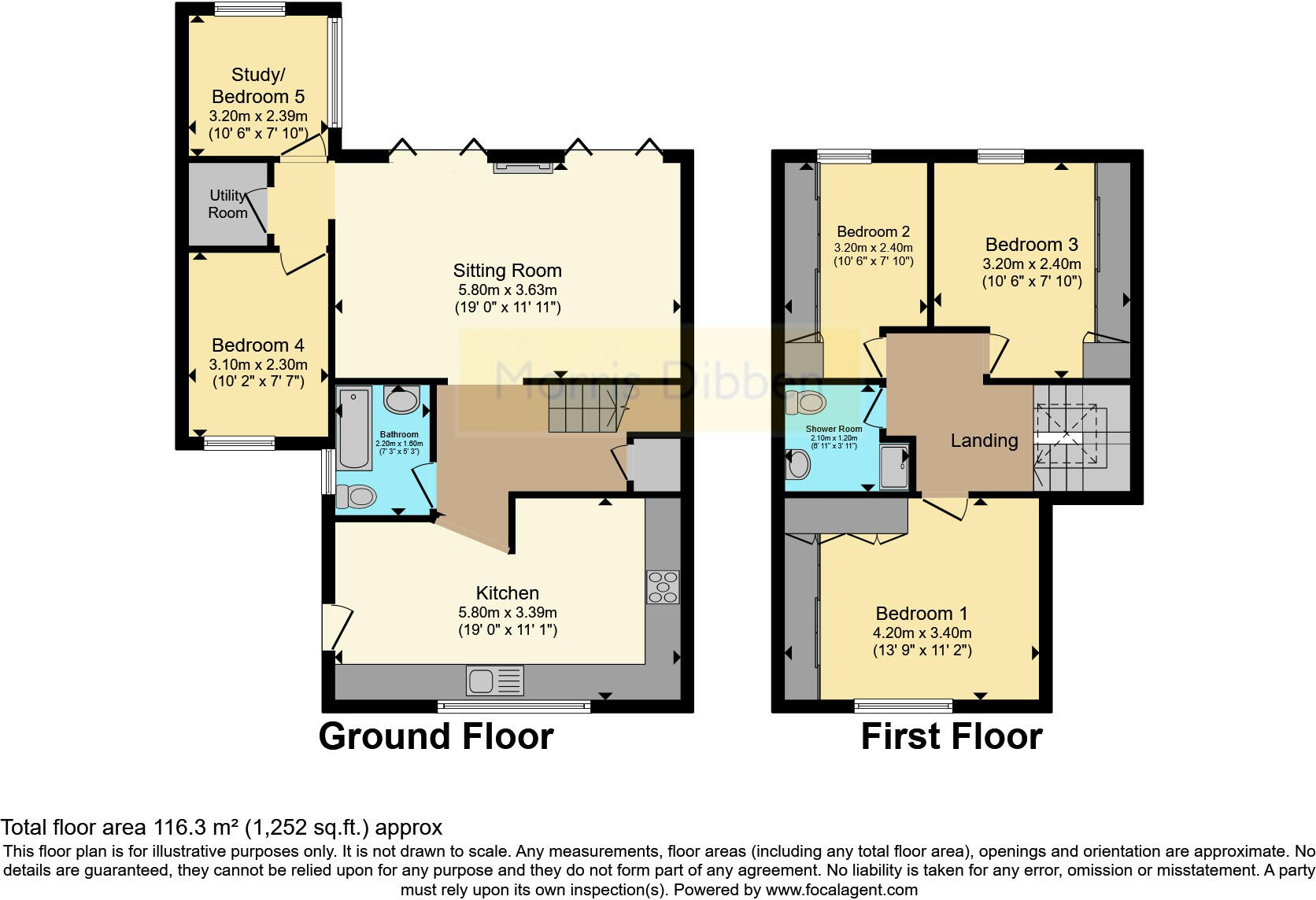 Sea Front Estate, Hayling Island, Hampshire, PO11 floorplan