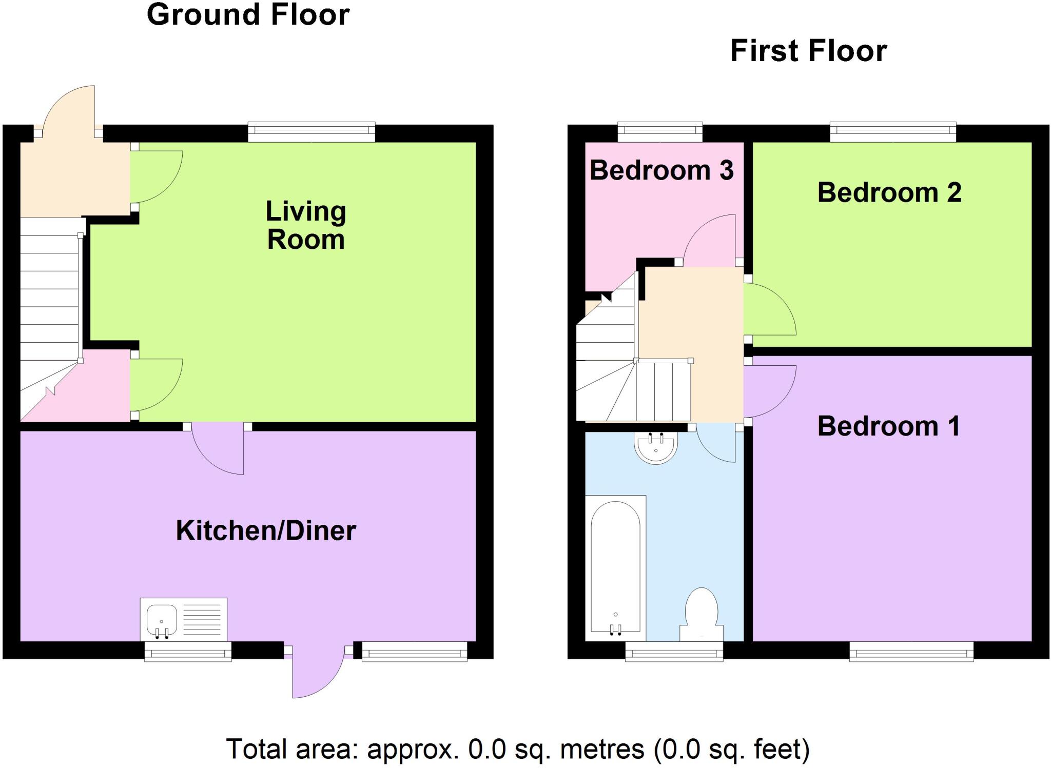 Haig Road, Thorne, Doncaster, DN8 floorplan