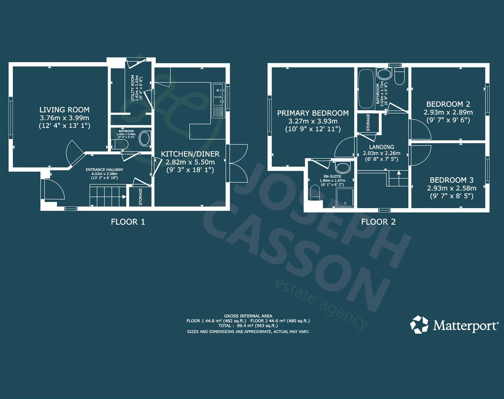 Eider Close, Bridgwater, TA6 floorplan