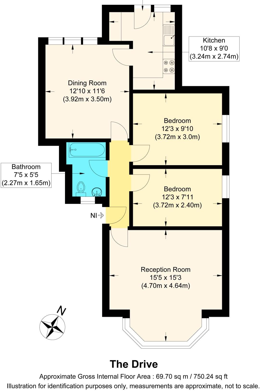 The Drive, Barking, IG11 floorplan