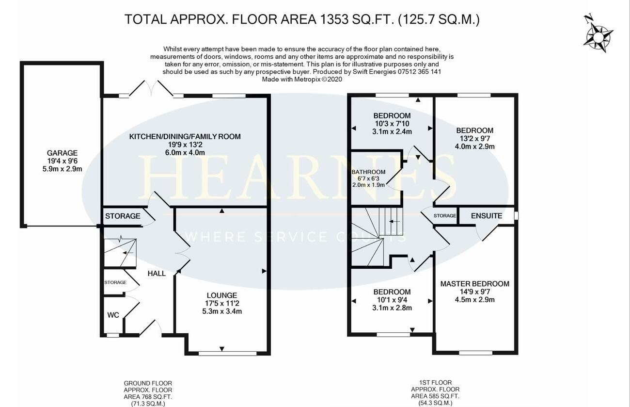 Horseshoe Crescent, Ferndown, BH22 floorplan