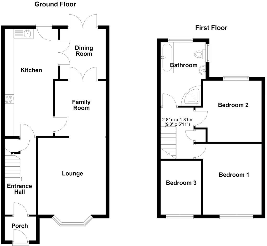 Woburn Close, Macclesfield floorplan