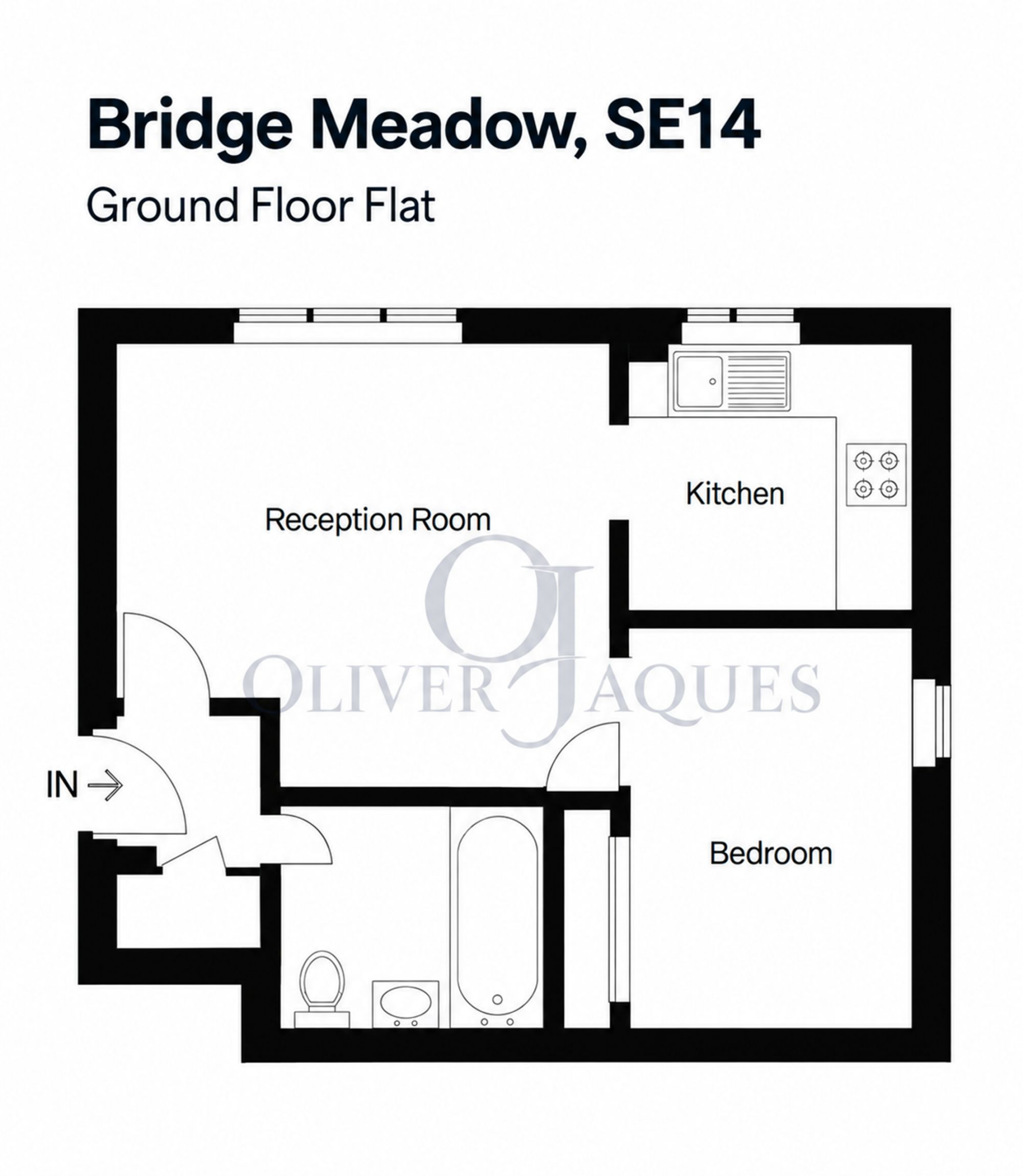 Bridge Meadows, New Cross SE14 floorplan