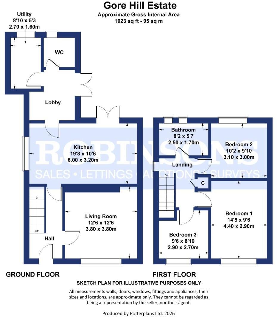 Gore Hill Estate, Thornley, Durham floorplan