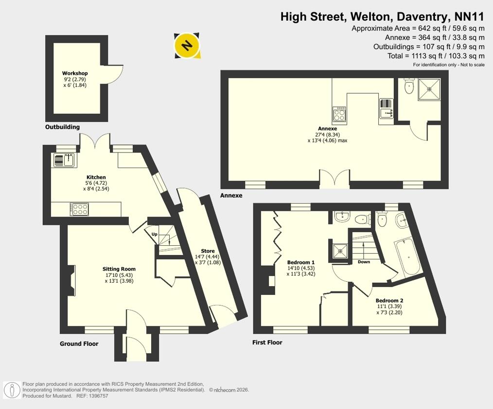 High Street, Welton, Northamptonshire, NN11 floorplan