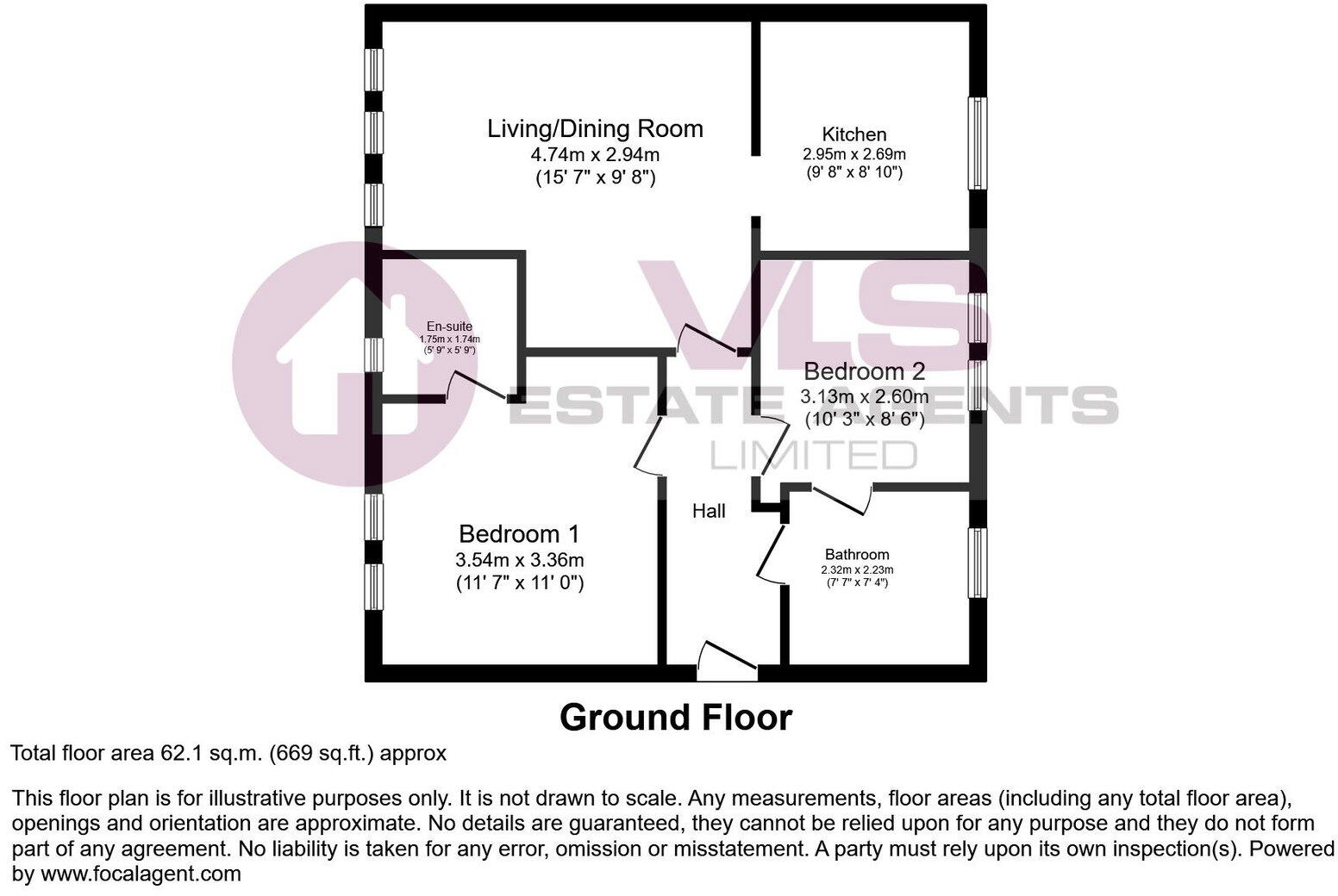 Coopers Court, Shefford, SG17 5JR floorplan