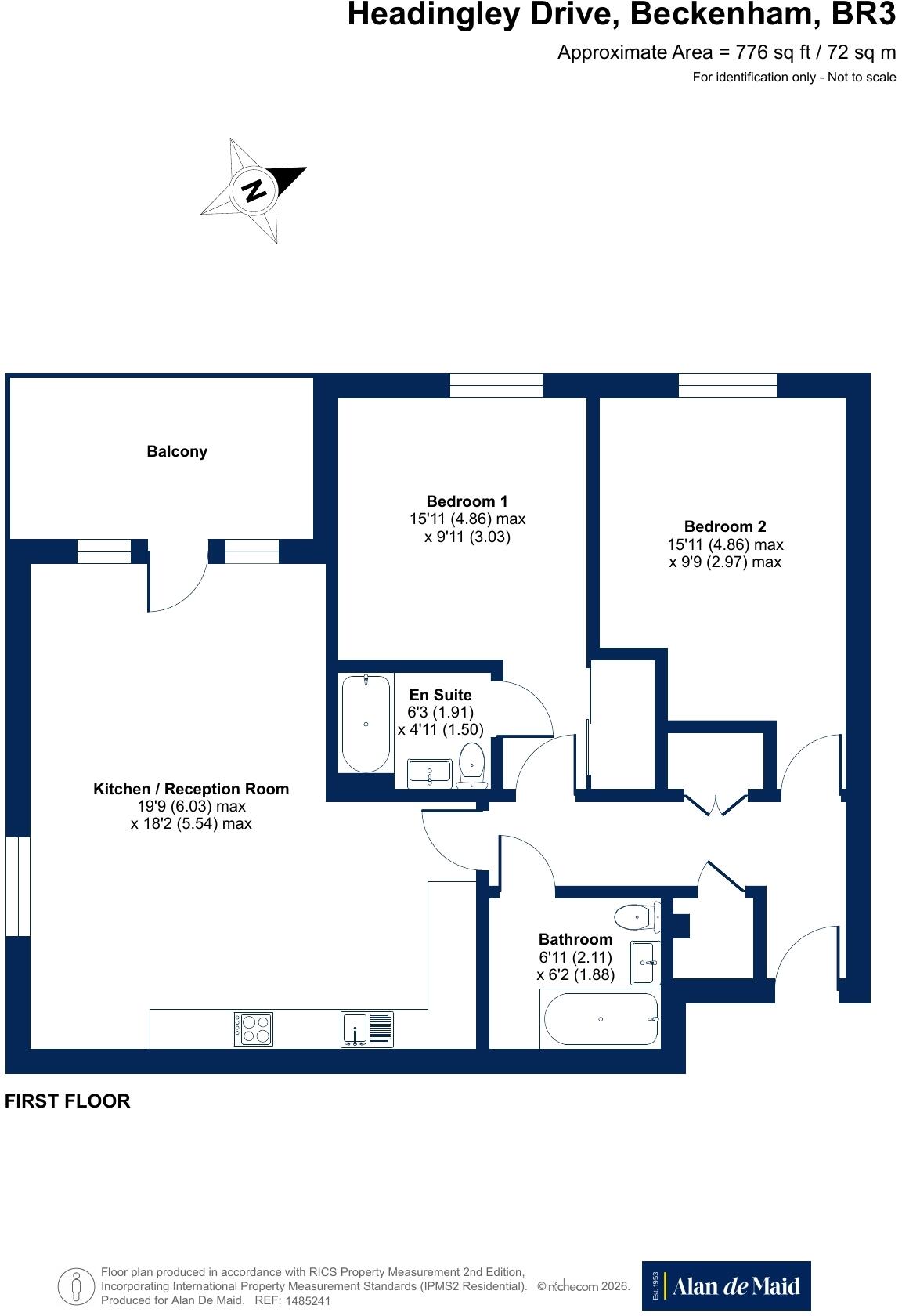 Headingley Drive, Beckenham floorplan