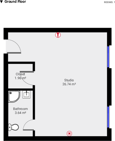 Canal House, Loughborough floorplan