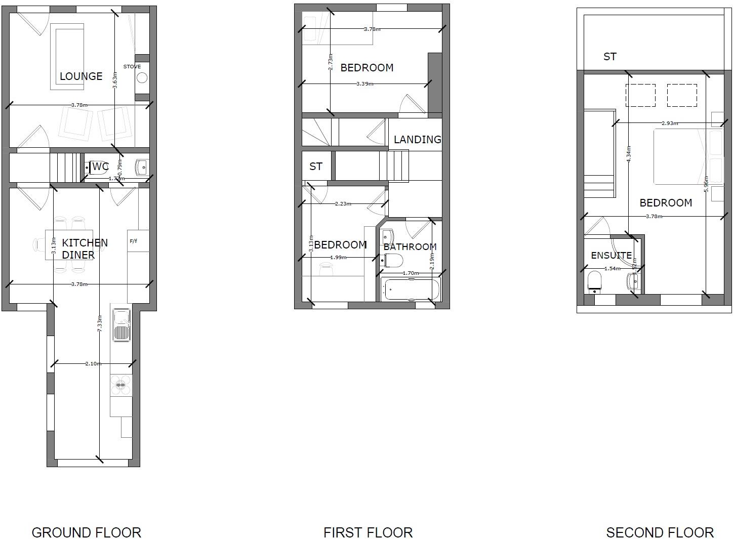 Halstead Ave, Manchester, M21 floorplan