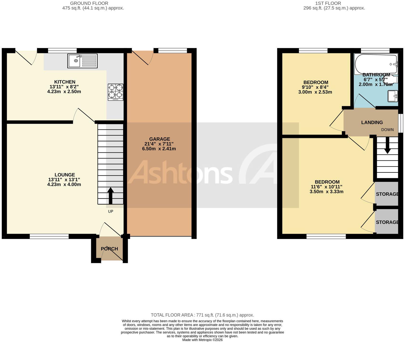 Mayfair Close, Great Sankey, WA5 floorplan