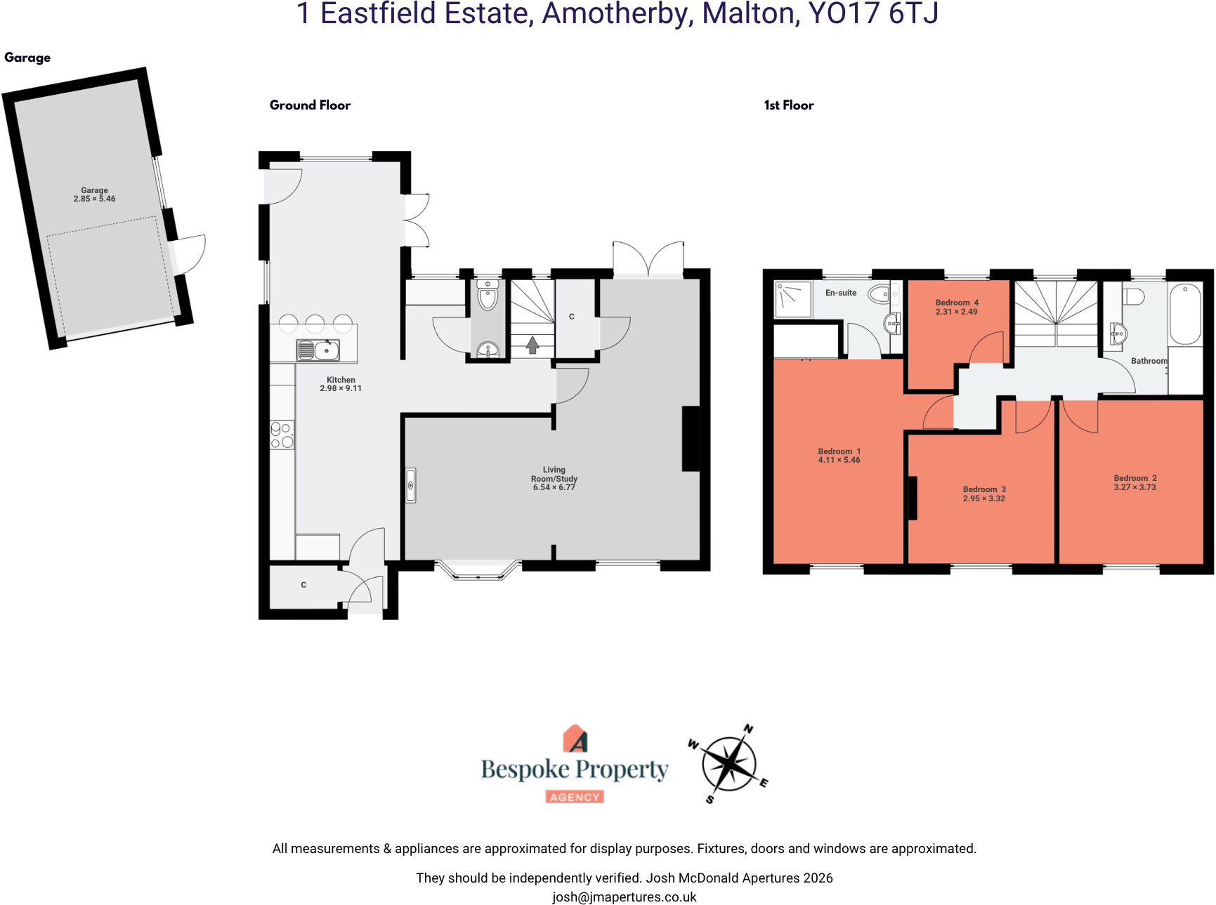 Eastfield, Amotherby, Malton, North Yorkshire floorplan