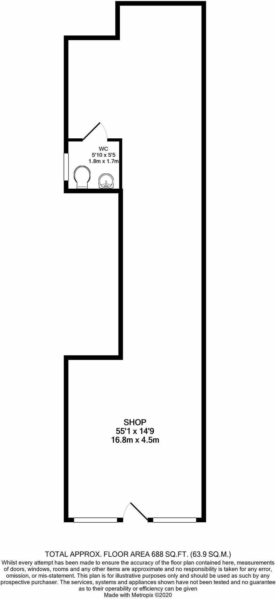 Peckham Rye, London, SE15 floorplan