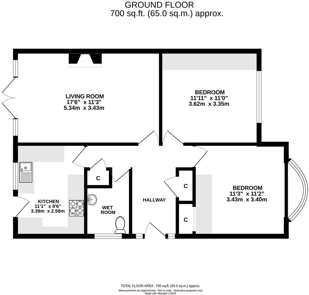 Rushdene Road, Brentwood floorplan