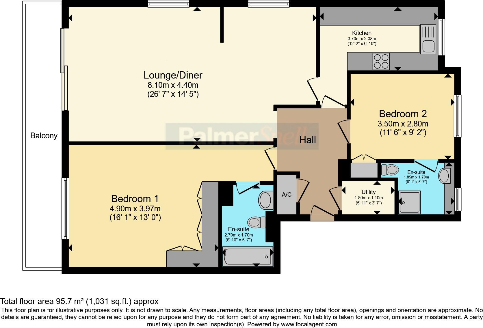 Sandbourne Road, Alum Chine, Bournemouth, Dorset, BH4 floorplan