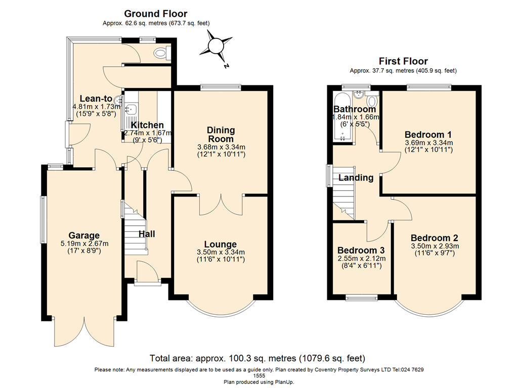 Jackers Road, Longford, Coventry, West Midlands, CV2 floorplan