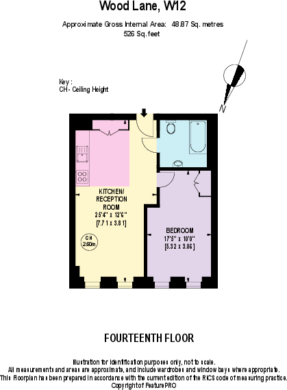 Wood Lane, White City, London, W12 floorplan