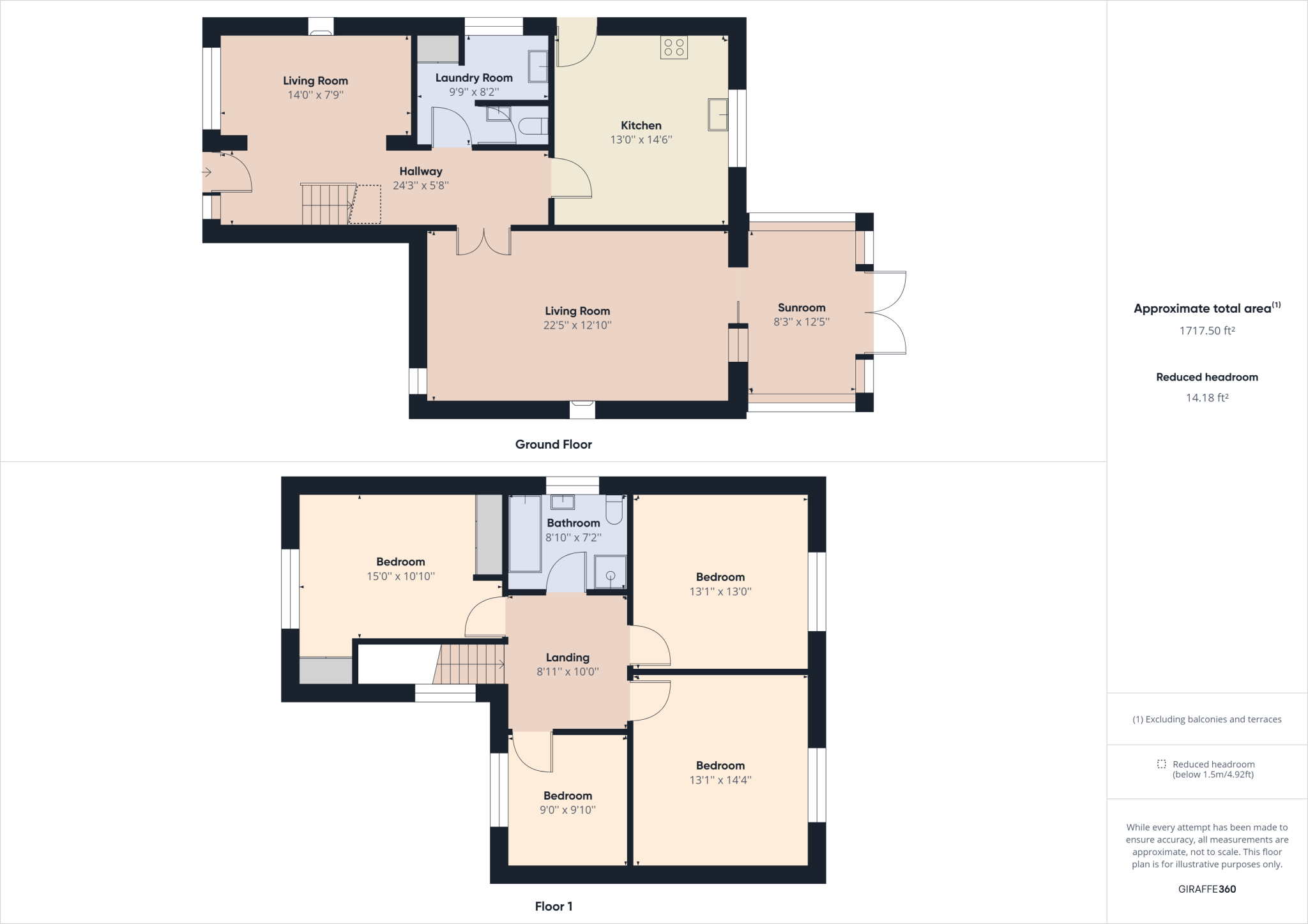 The Spinney, Middleton St George floorplan