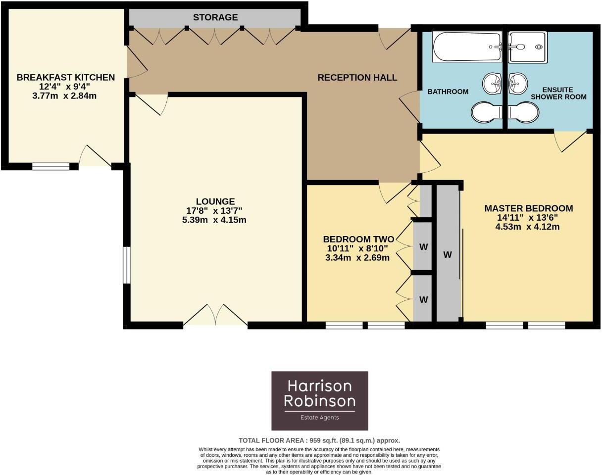 Conyers View, Ben Rhydding Drive, Ilkley floorplan