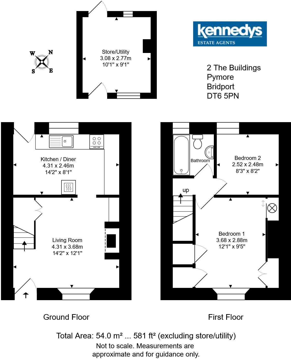 The Buildings, Pymore, Bridport, Dorset, DT6 floorplan