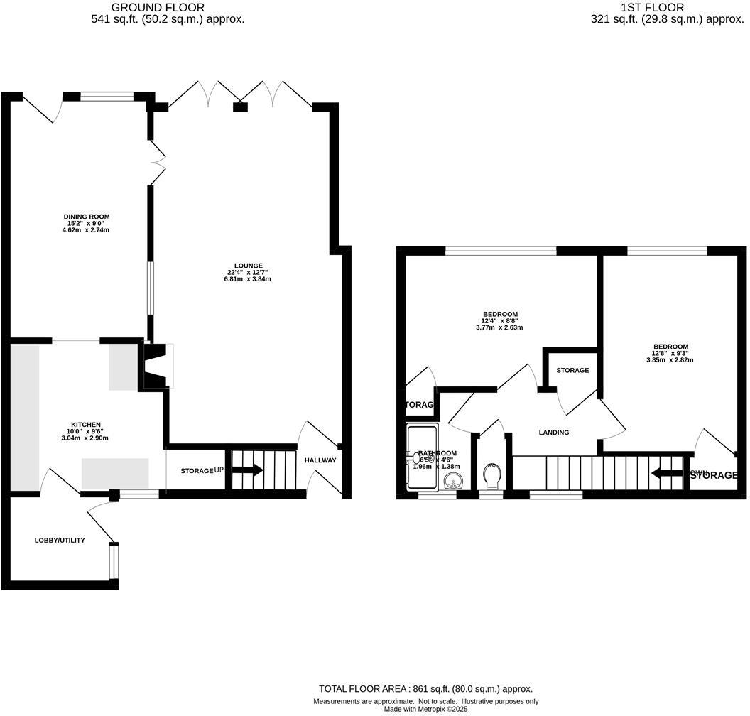 Balmoral Road, Pilgrims Hatch, Brentwood floorplan