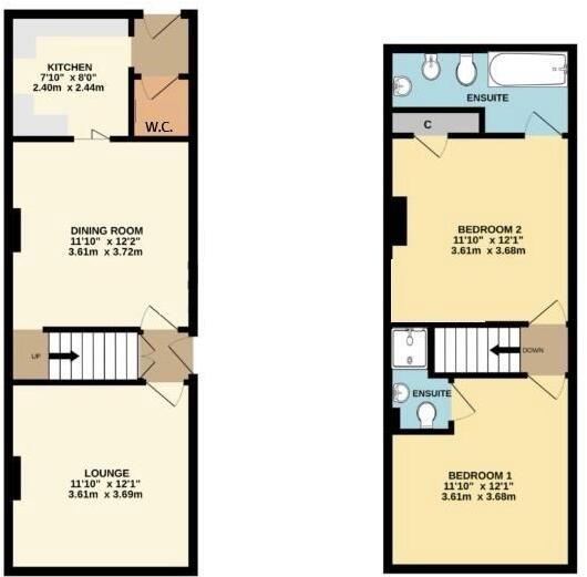 West End, Swanland floorplan