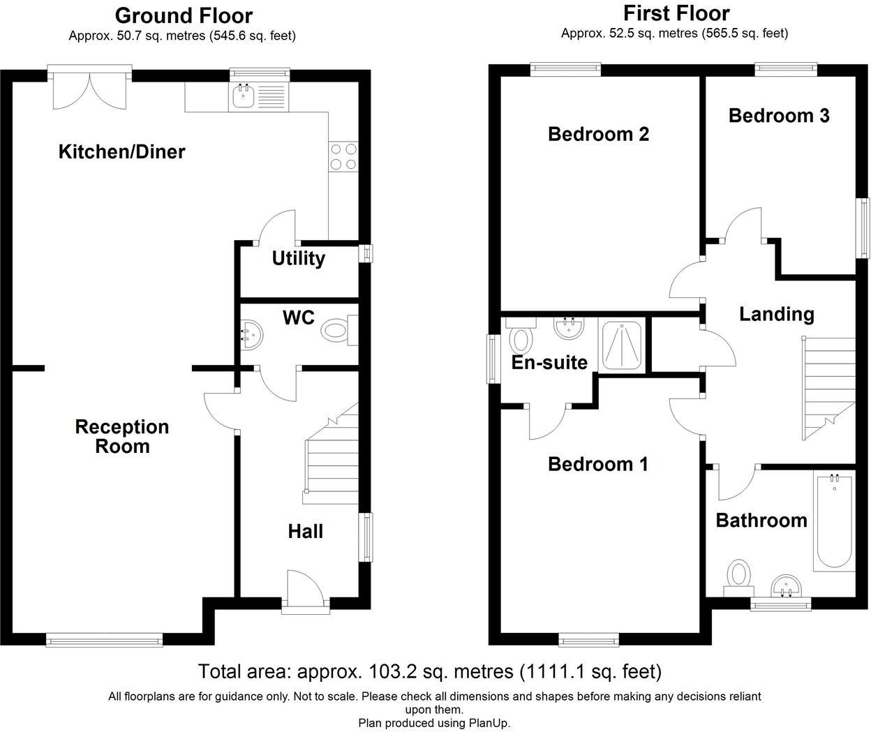 Beamer Gardens, Great Harwood floorplan